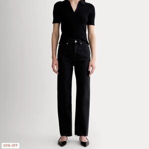 Everlane The Way High Black Jeans
